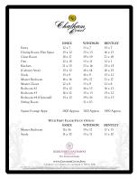 Floor Plans - Chatham Court 